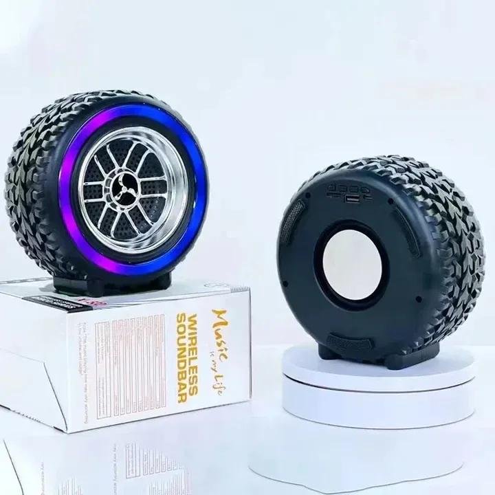 X-502 RGB Wheel Design Wireless Bluetooth Speaker - Image 4