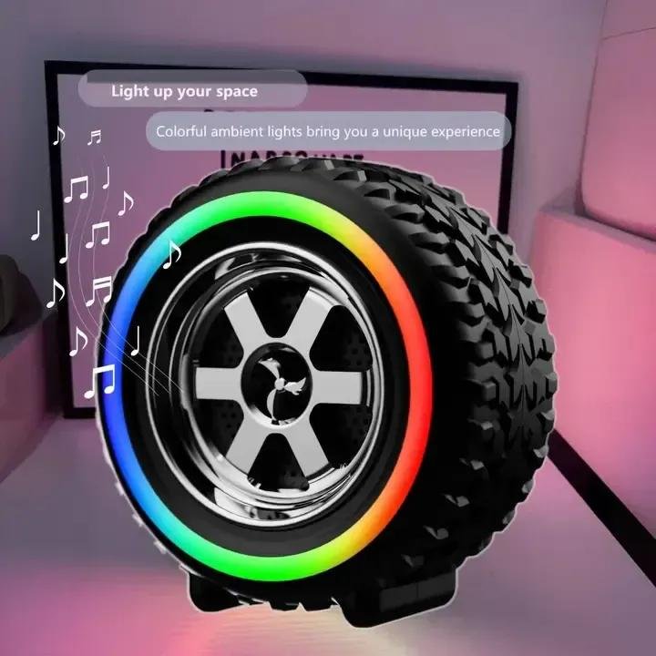 X-502 RGB Wheel Design Wireless Bluetooth Speaker